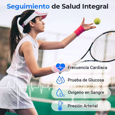⌚🔥 PROMOCIÓN Smartwatch Deportivo Control Salud + 7 Manillas Regalo ⌚🔥HASTA HOY 23:59!!!