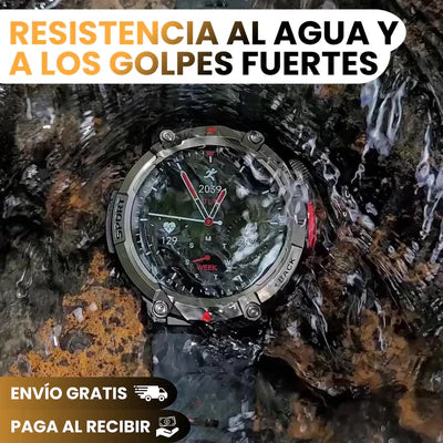 [LIQUIDACIÓN  - COMPRA 1 Y GANA 7 MANILLAS] TRAILBLAZE - EL RELOJ INTELIGENTE CON RESISTENCIA MILITAR + CARGADOR INALÁMBRICO REGALO
