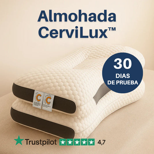 PAGA 1 y LLEVASE 4 - Almohada CerviLux™ G - Redescubre el placer de despertar sin dolores