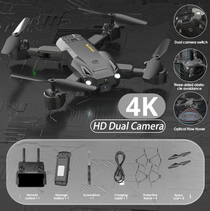 Dron Max Sky Vision 4K + HELICES TT DE REPUESTO EXTRA
