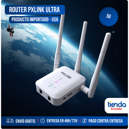 Router PXLink Ultra TT WiFi 5G - [PRODUCTO IMPORTADO U.S.A]