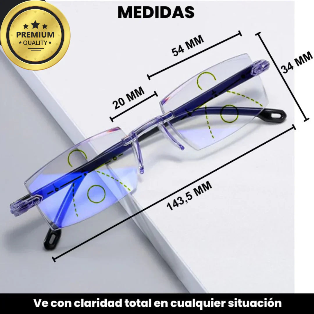 LENTES BIFOCALES TR90 - Mejor Visión y Protección contra Rayos UV400 - 50% Descuento