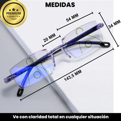 LENTES BIFOCALES TR90 - Mejor Visión y Protección contra Rayos UV400 - 50% Descuento