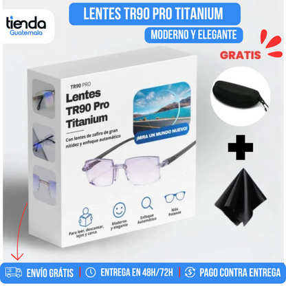 LENTES BIFOCALES TR90 - Mejor Visión y Protección contra Rayos UV400 - 50% Descuento